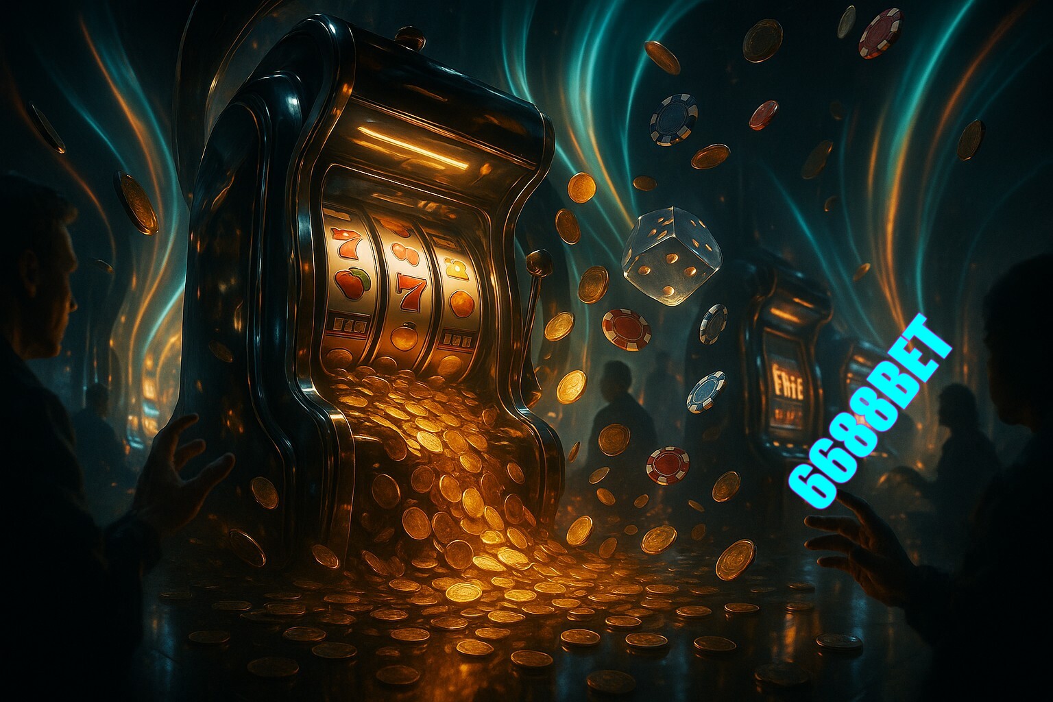 Diversos jogos de caça-níqueis